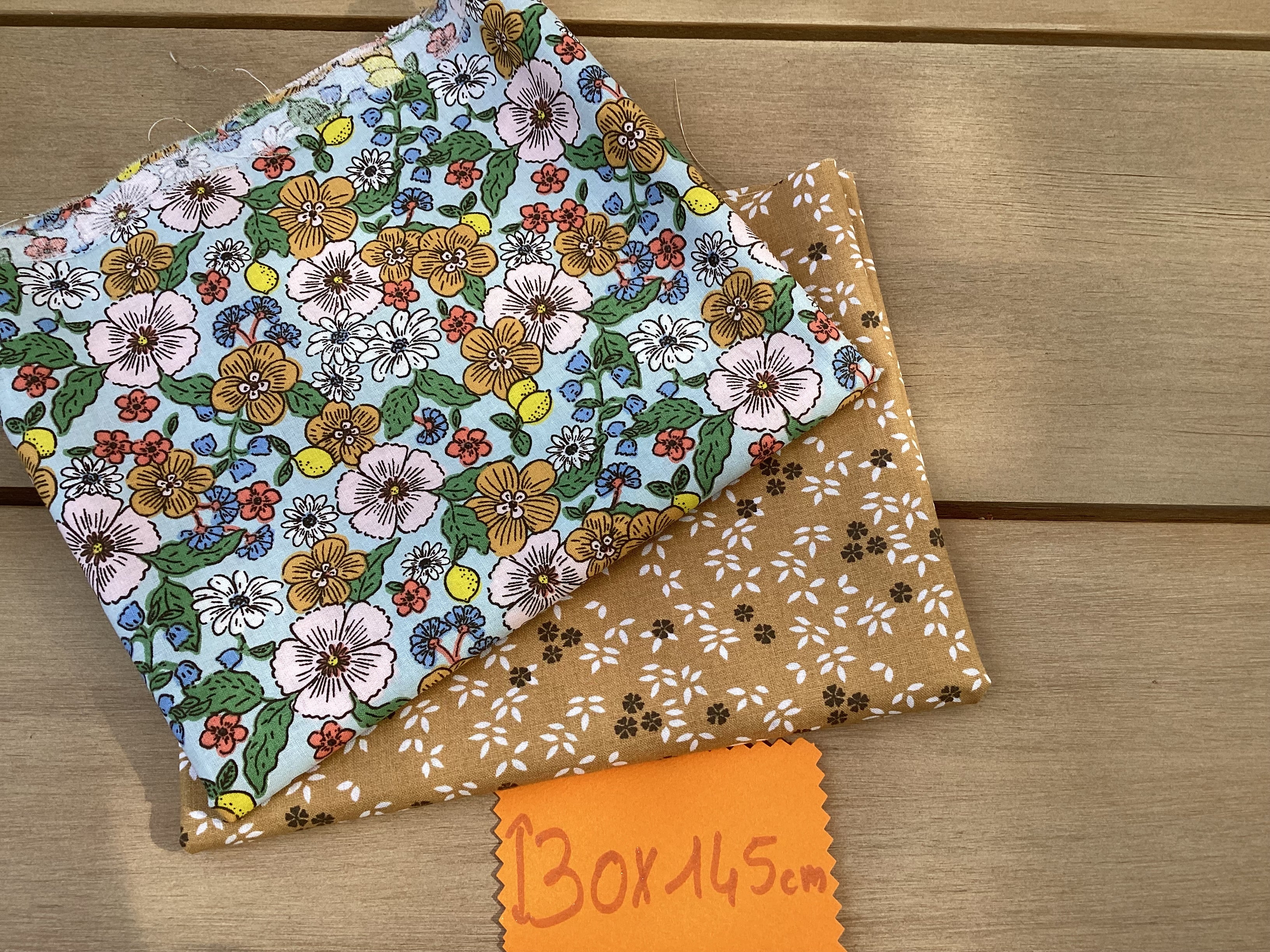 Lot coupons tissu coton loisirs créatifs
