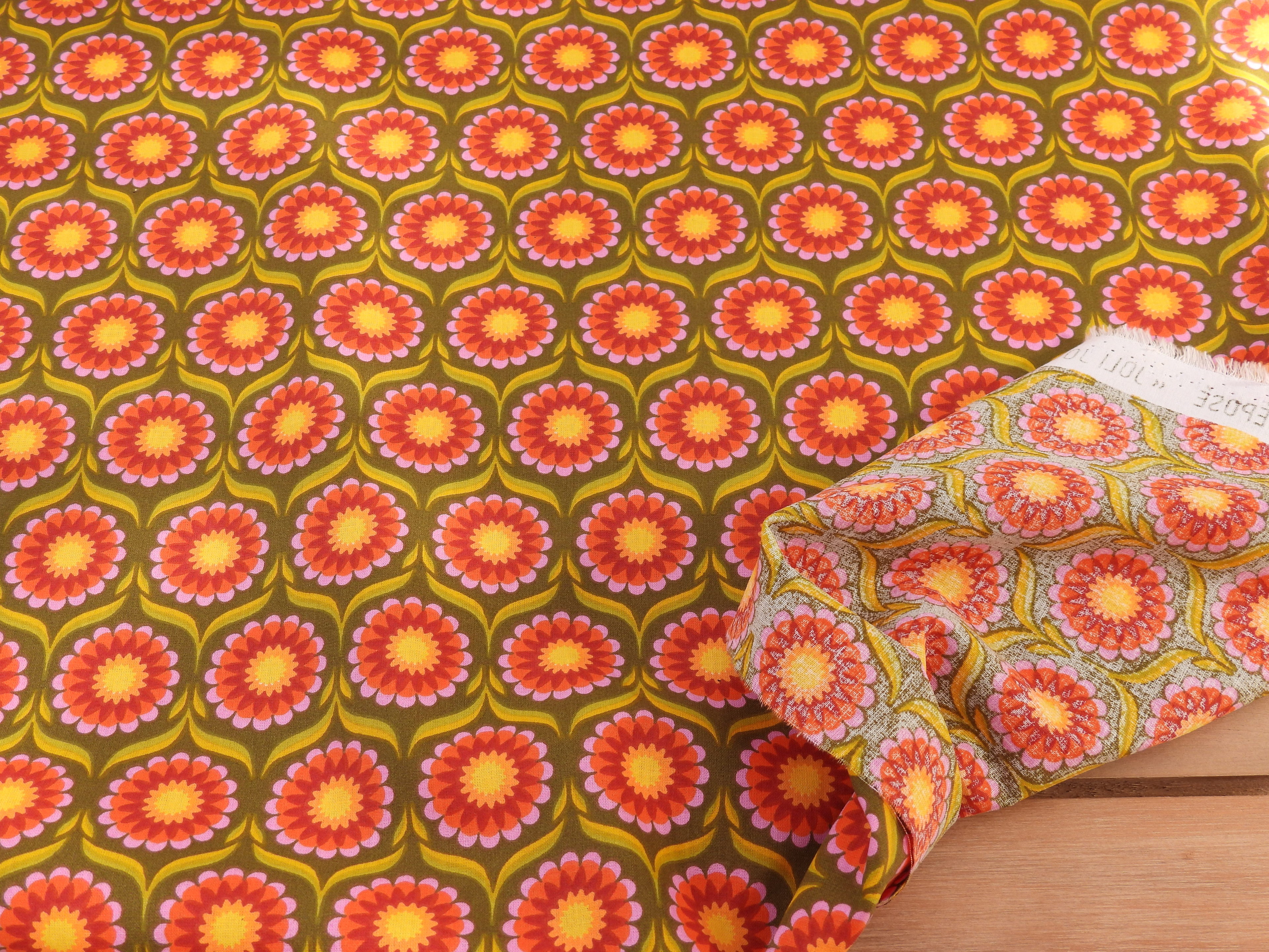 Tissu coton imprimé au mètre – 145 cm de large