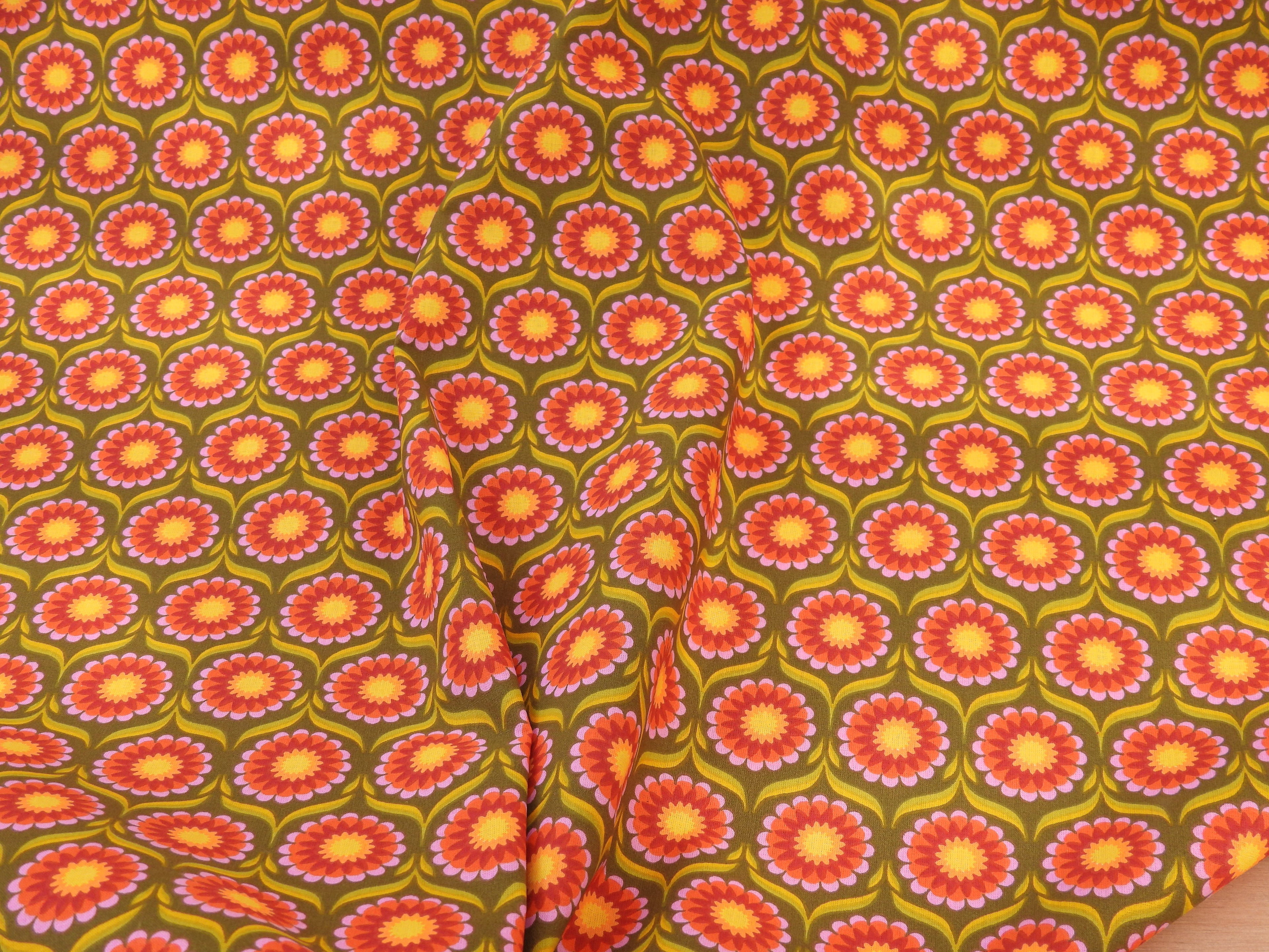 Tissu coton imprimé au mètre – 145 cm de large