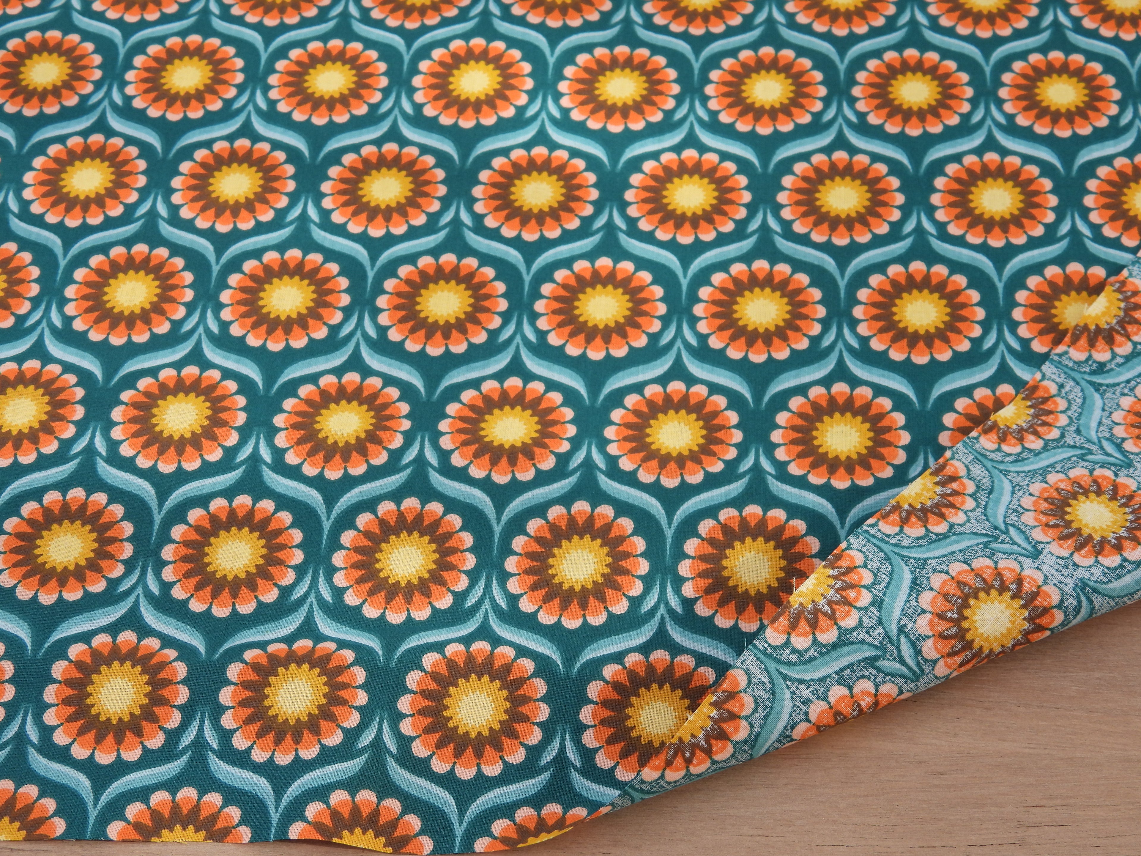 Tissu coton imprimé au mètre – 145 cm de large