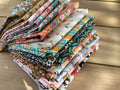 Lot coupons tissu coton loisirs créatifs