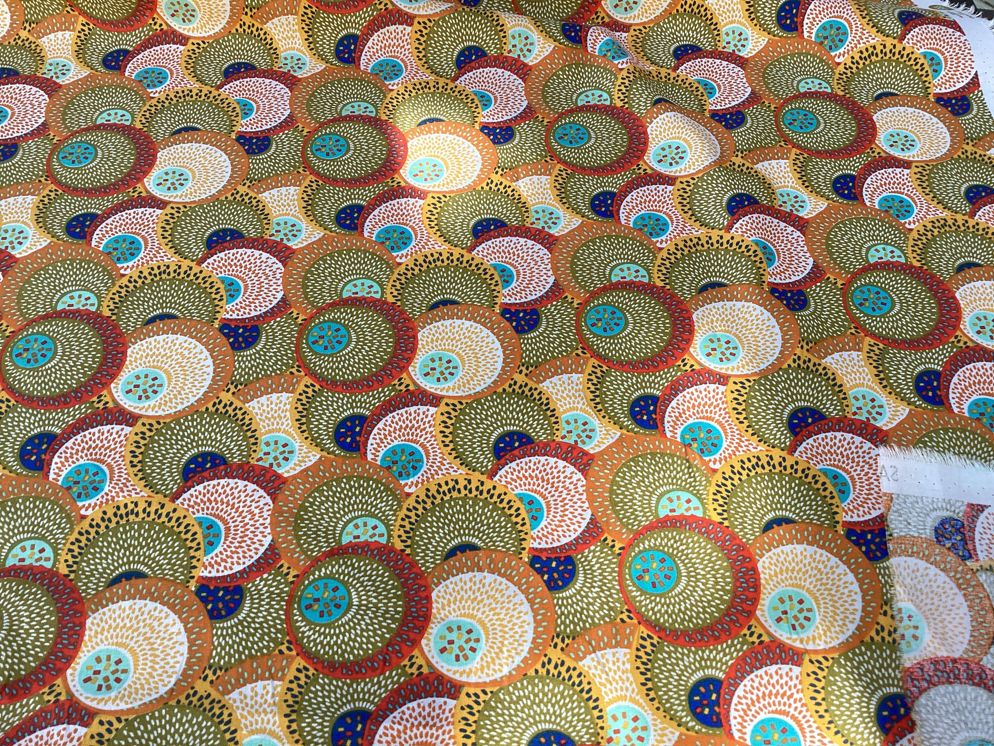 Tissu coton imprimé au mètre – 145 cm de large