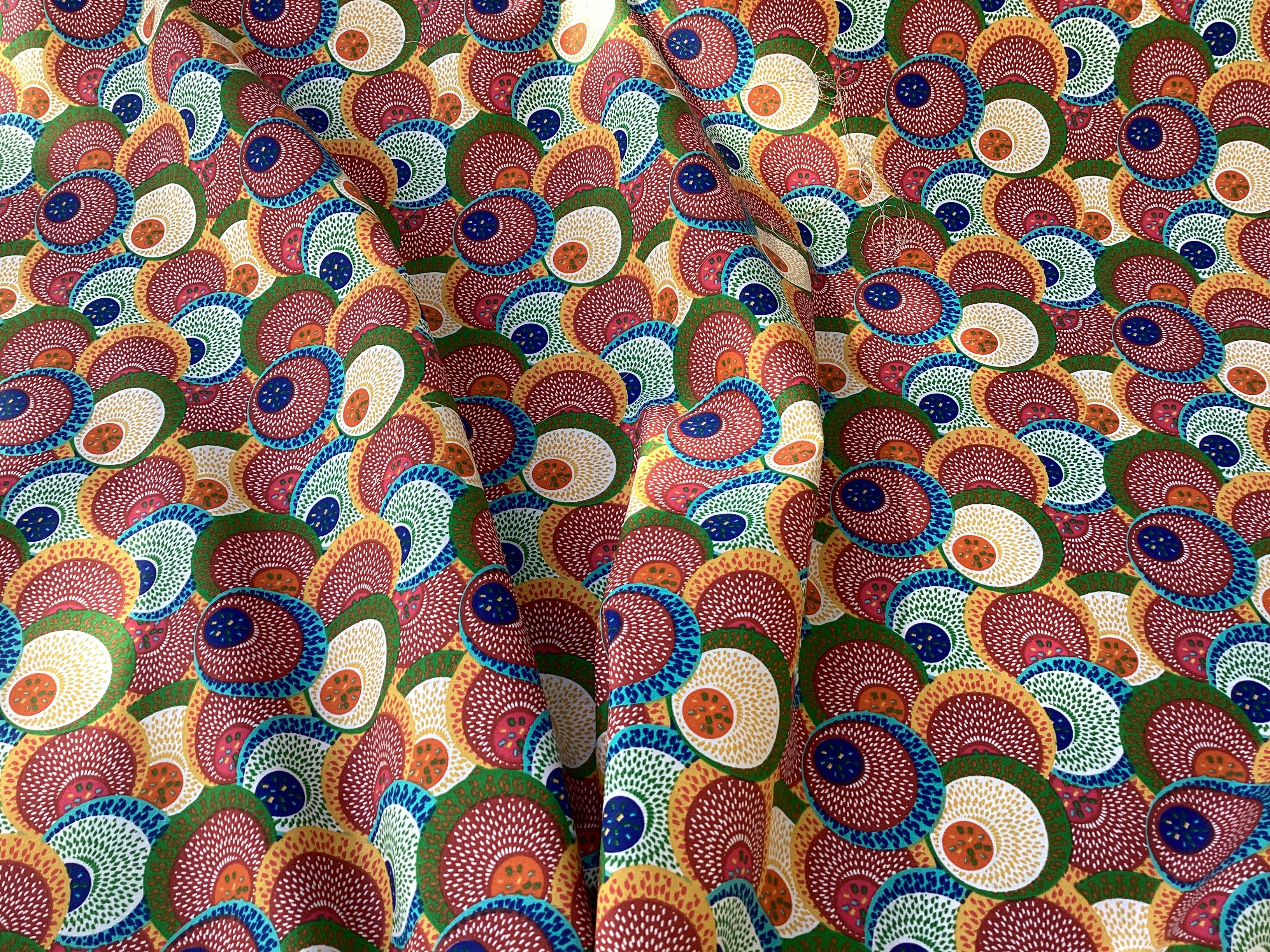 Tissu coton imprimé au mètre – 145 cm de large