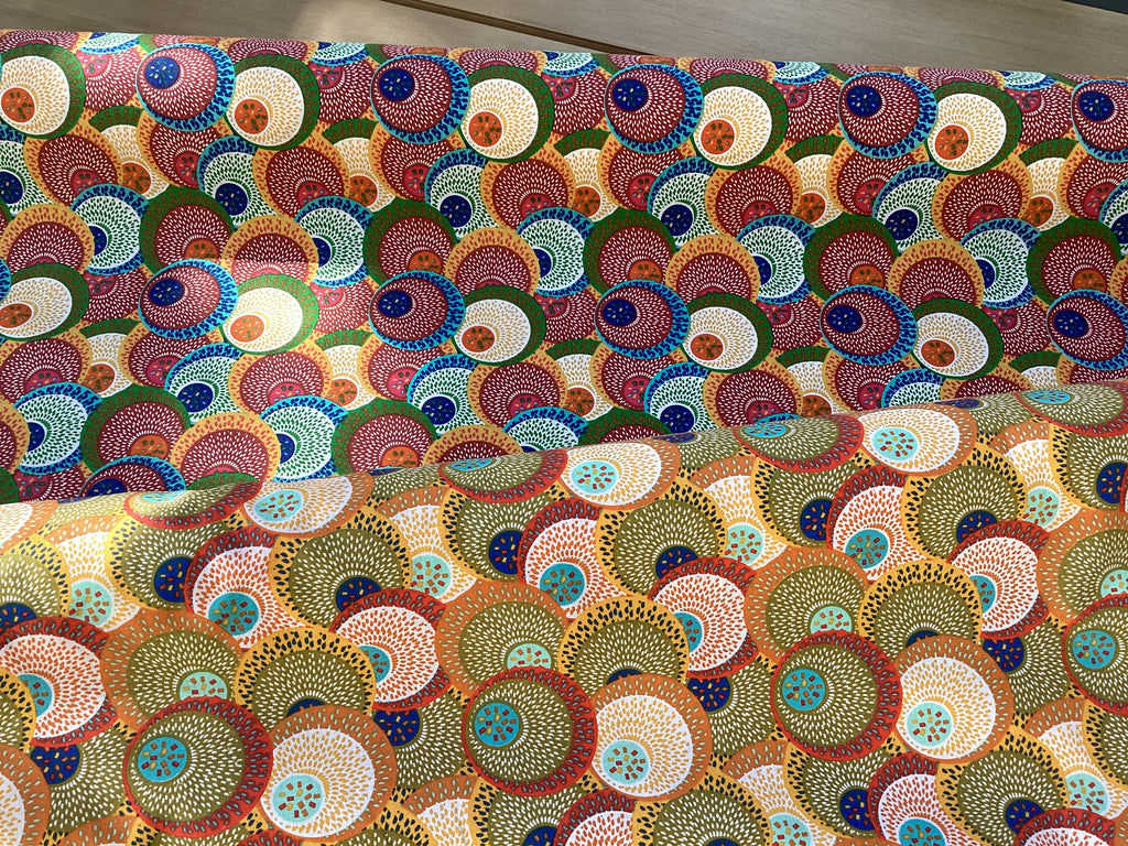 Tissu coton imprimé au mètre – 145 cm de large