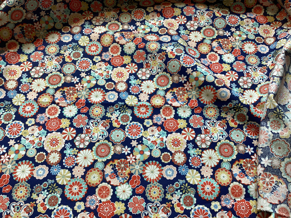 Tissu coton imprimé au mètre – 145 cm de large
