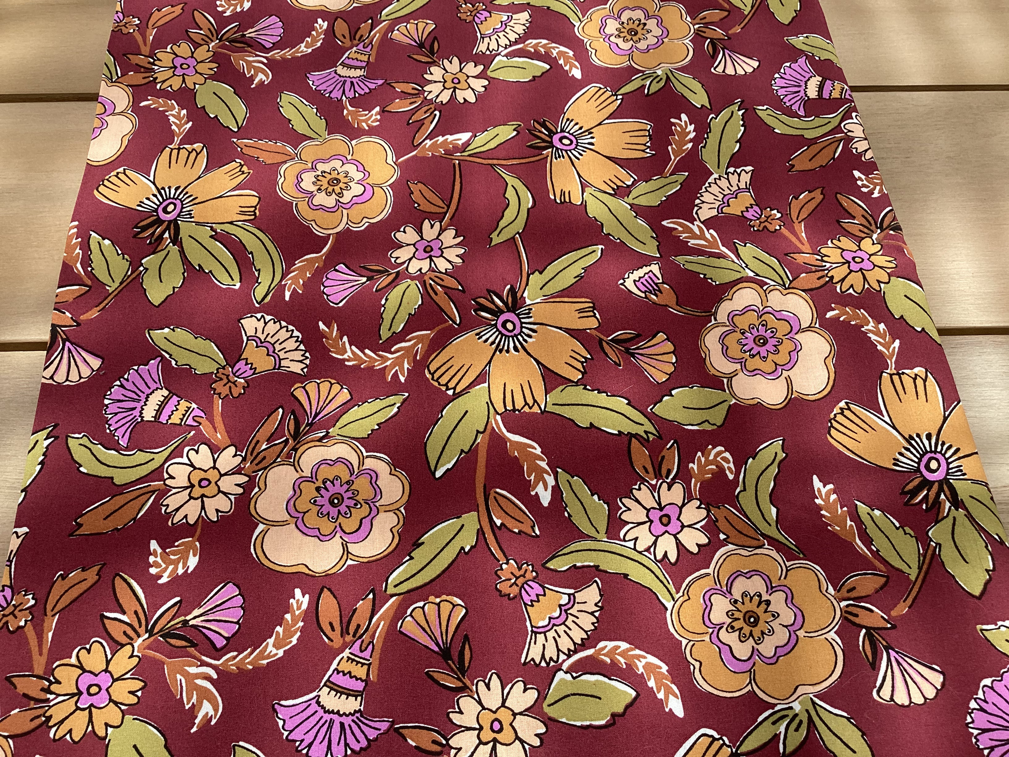 Tissu coton imprimé au mètre – 145 cm de large