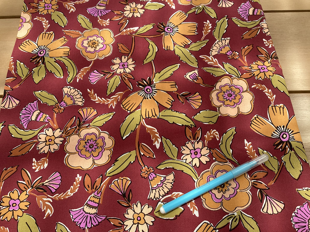 Tissu coton imprimé au mètre – 145 cm de large