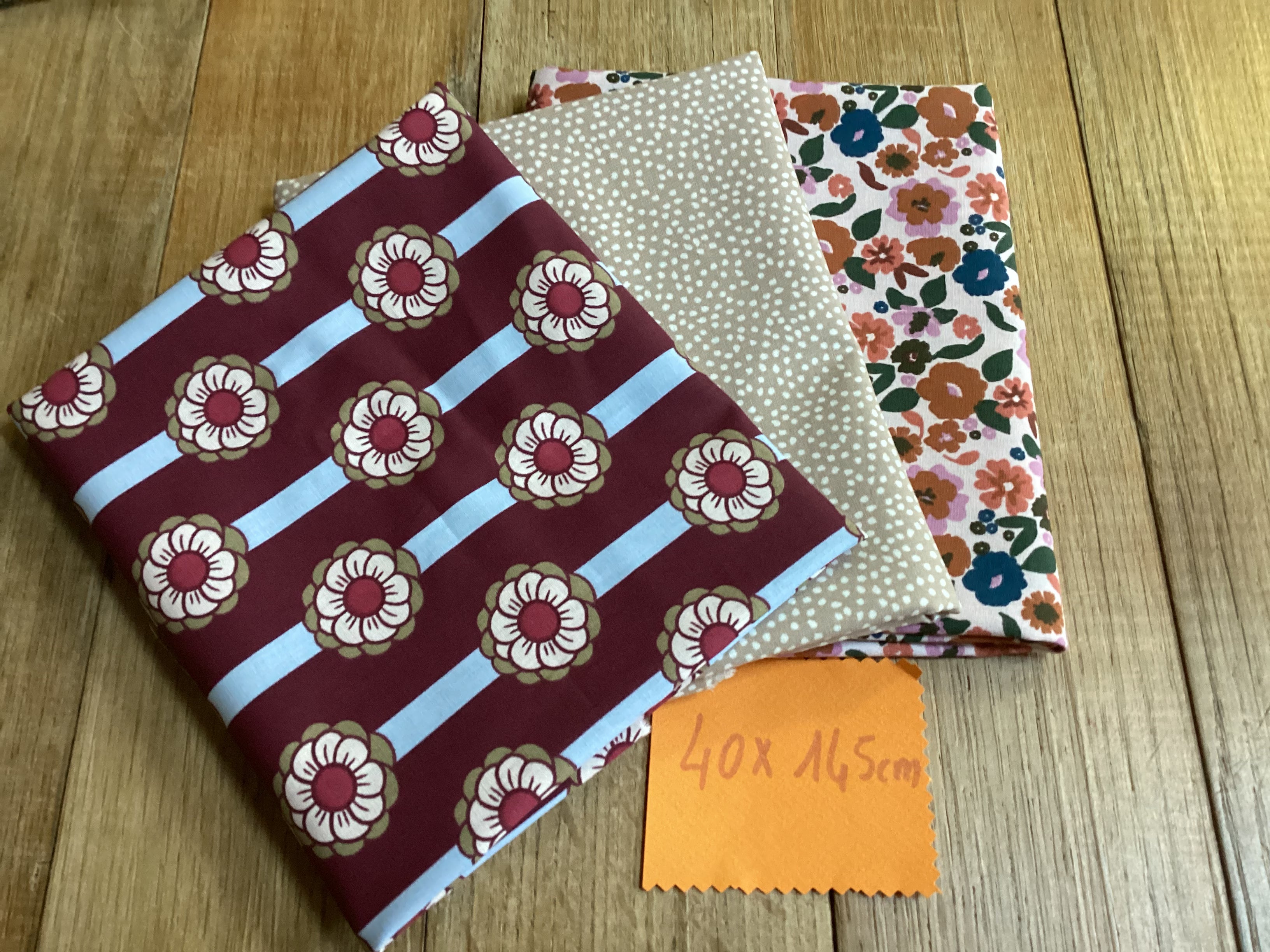 Lot 15 coupons coton