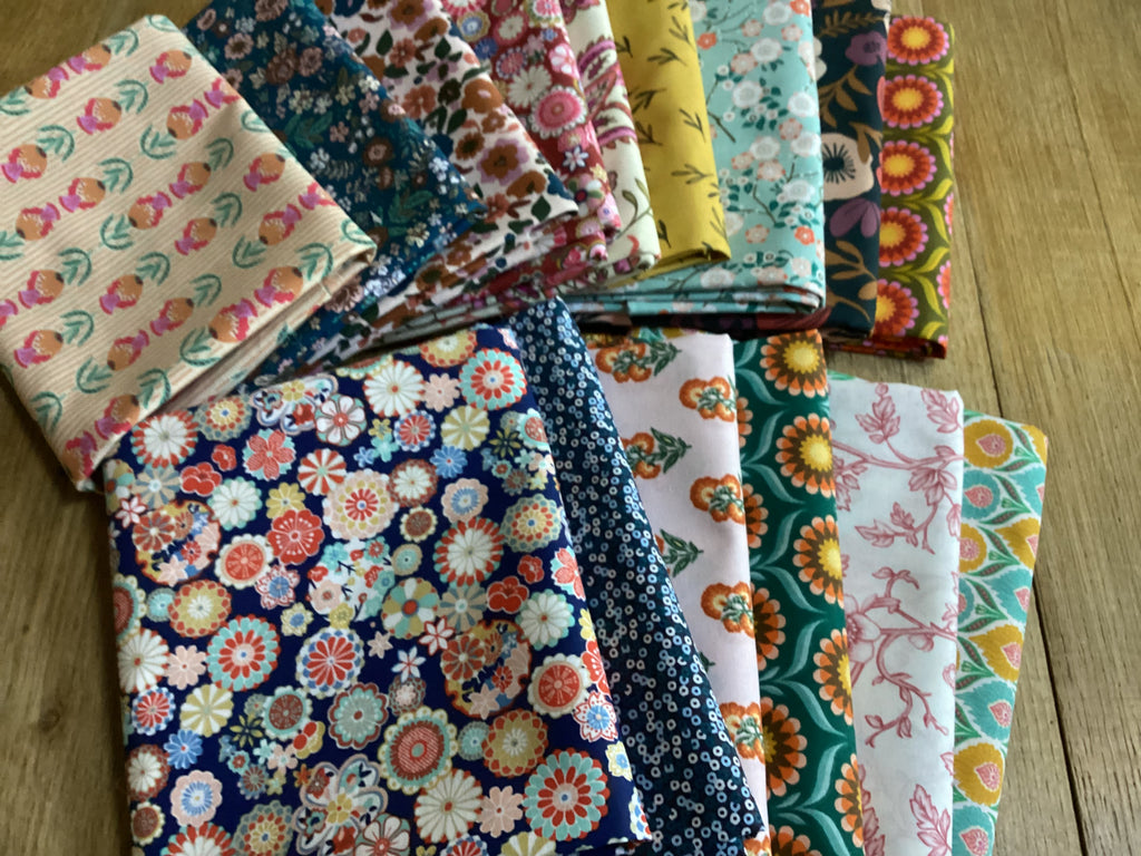 Lot de coupons tissu coton loisirs créatifs réservé Eloise