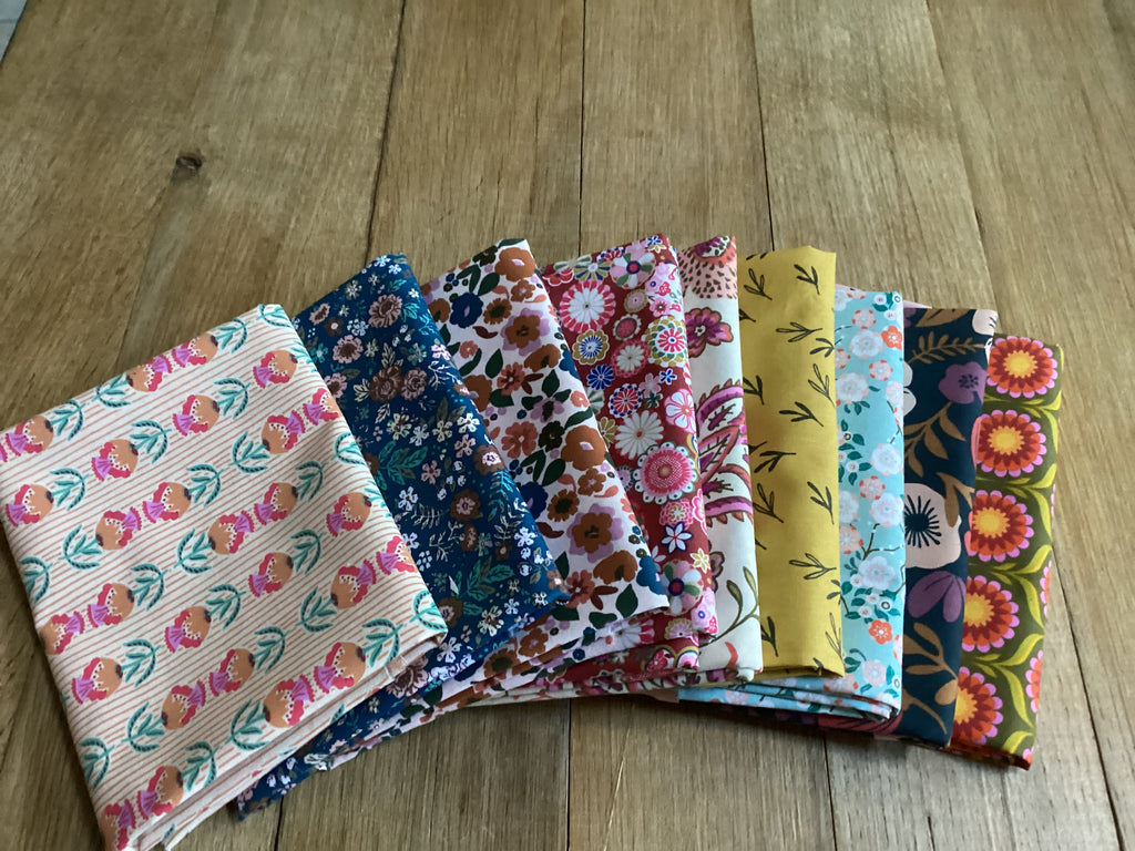 Lot de coupons tissu coton loisirs créatifs réservé Eloise