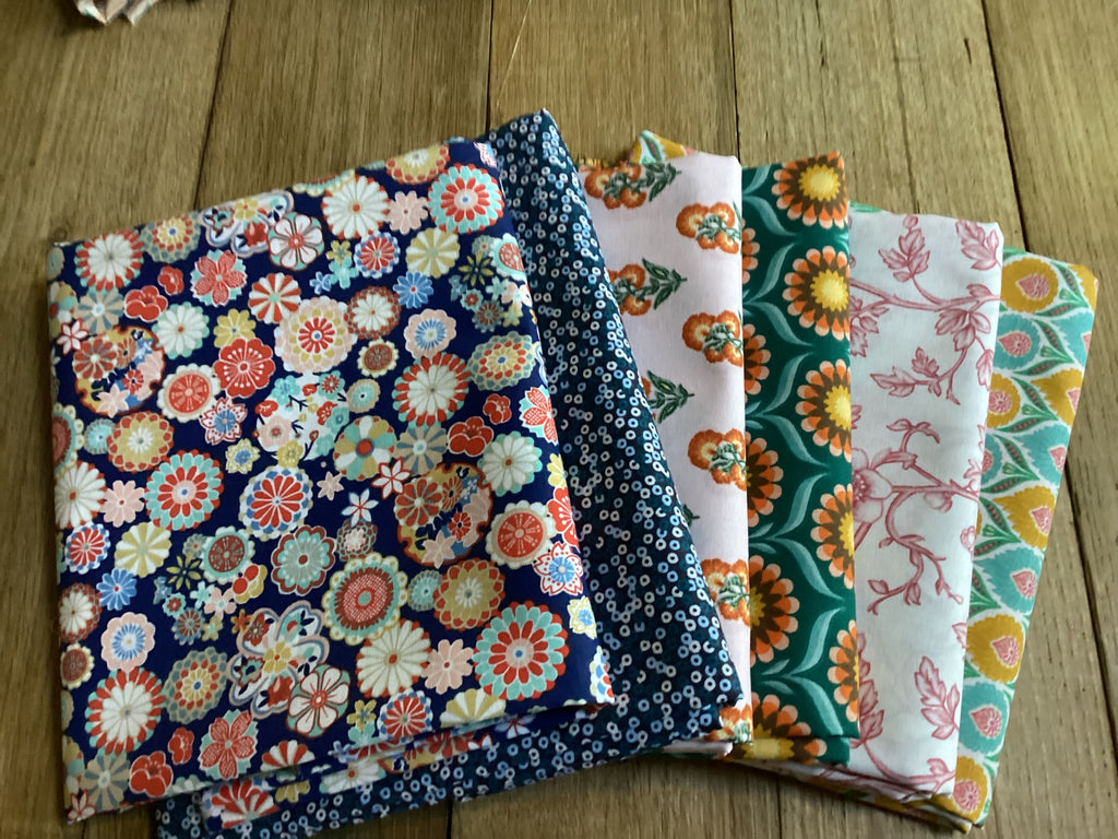 Lot de coupons tissu coton loisirs créatifs réservé Eloise