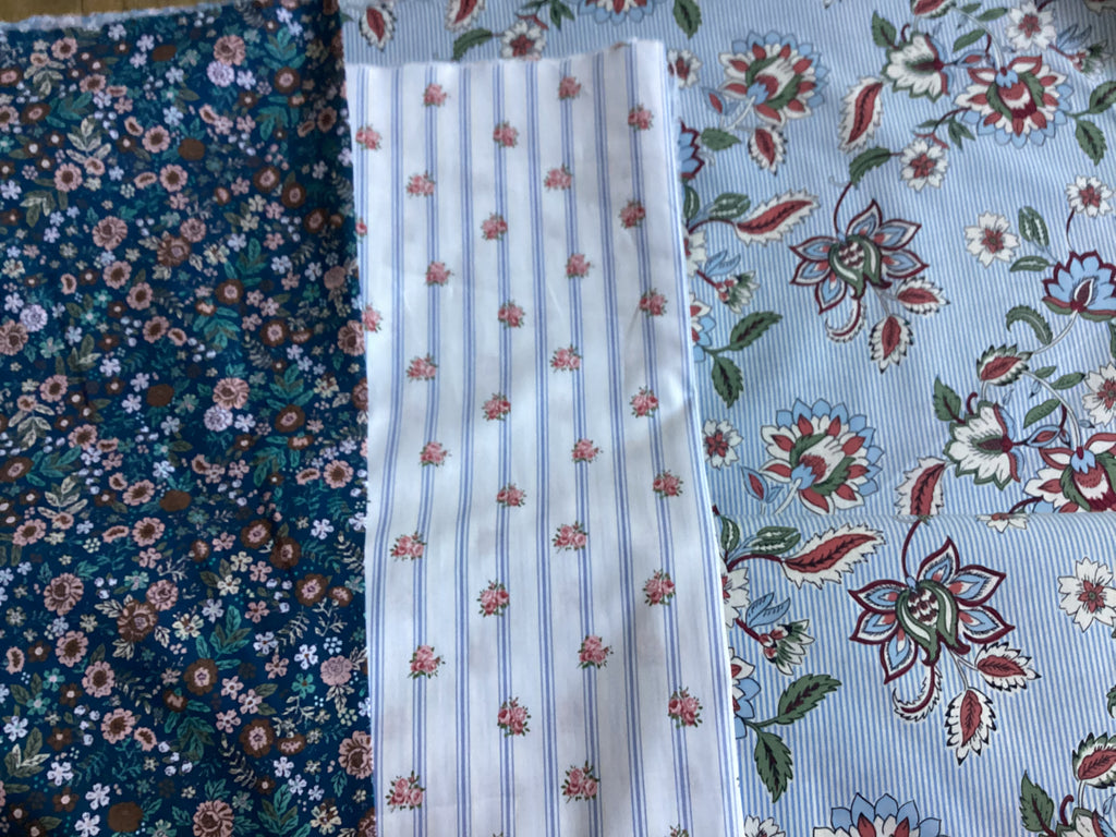 Lot de coupons tissu coton loisirs créatifs réservé Eloise