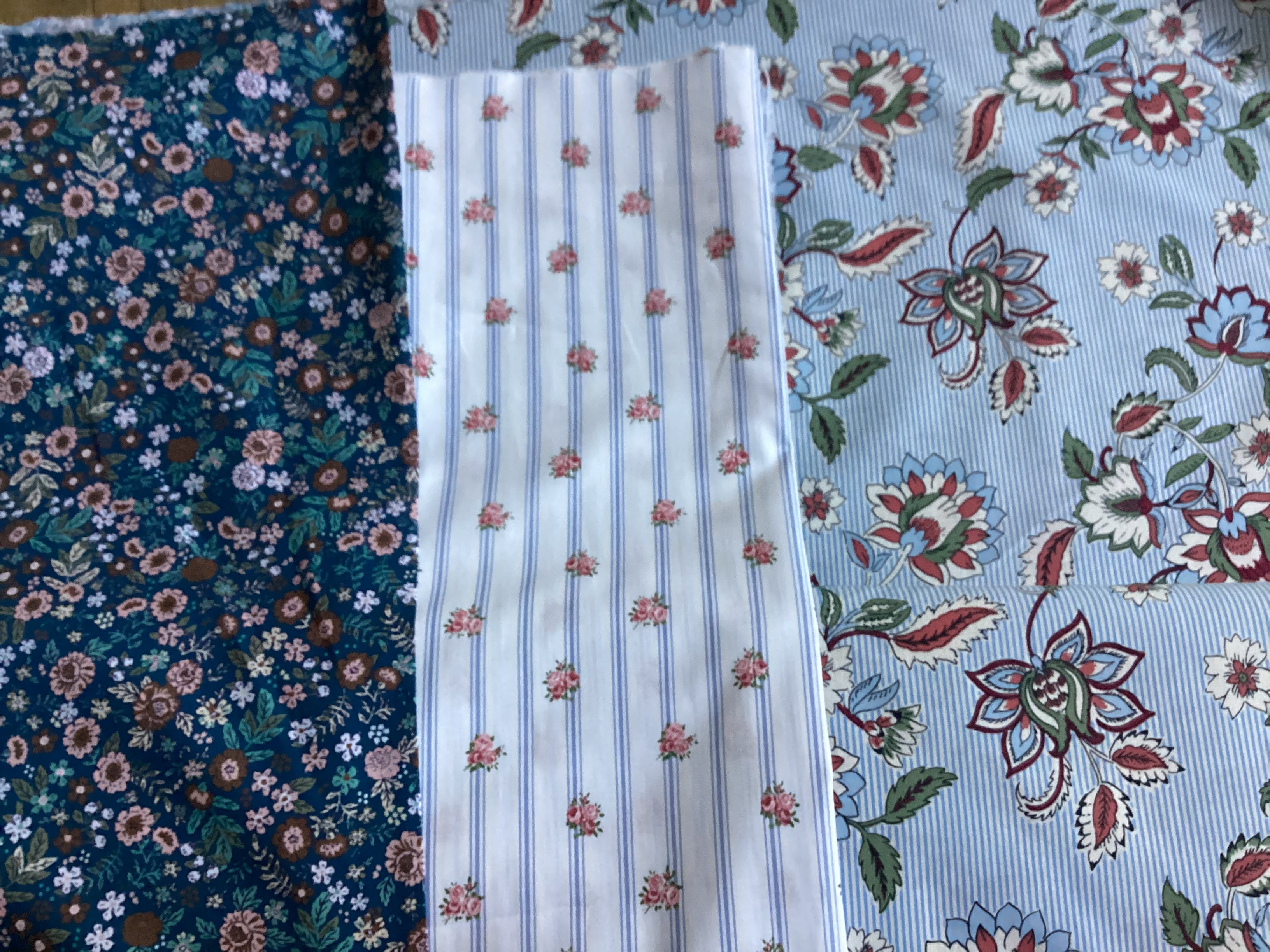 Lot de coupons tissu coton loisirs créatifs réservé Eloise